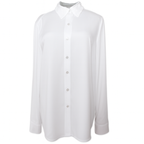 Classic White Button-Down Blouse