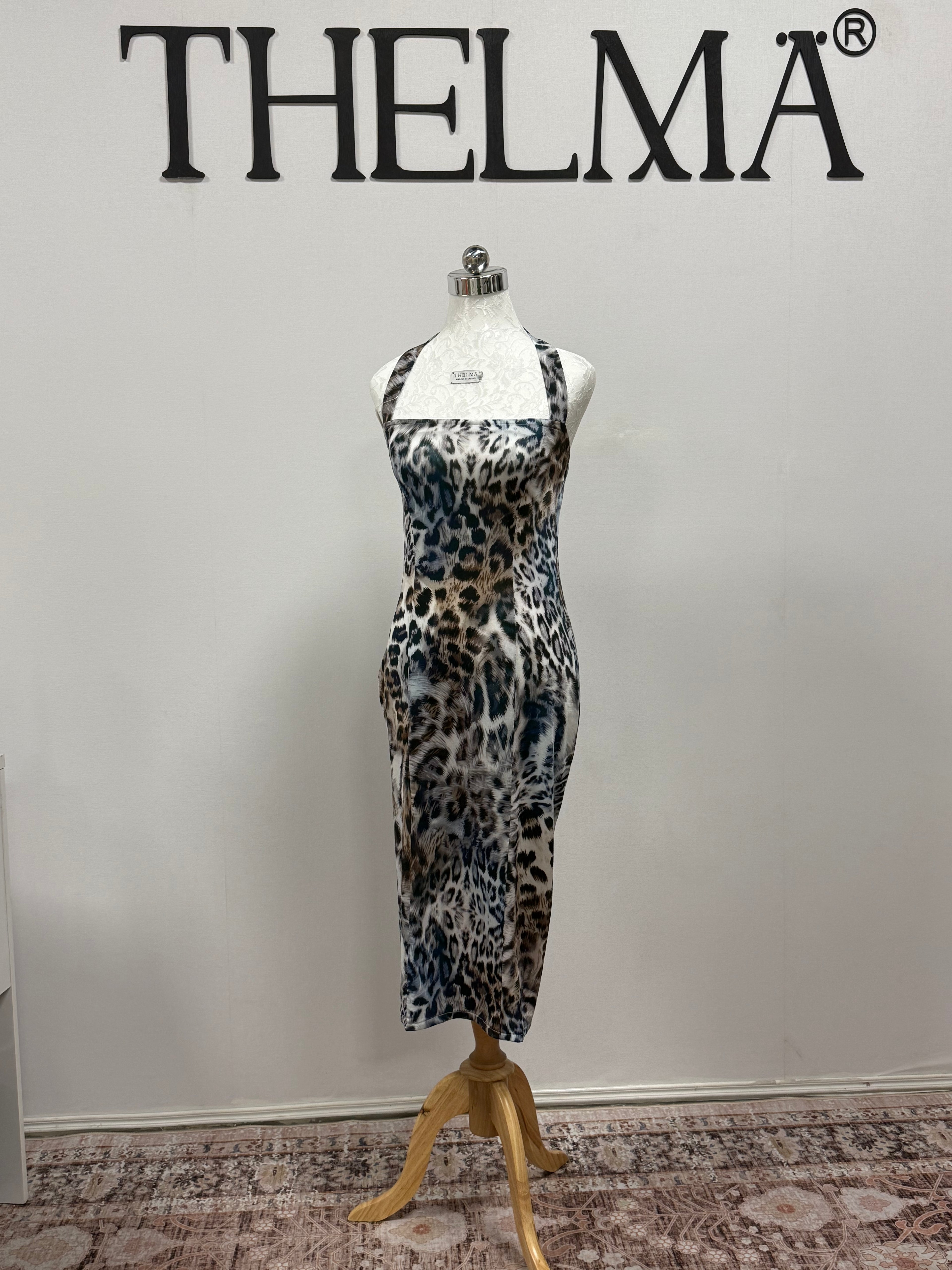 The Riviera Halter Dress