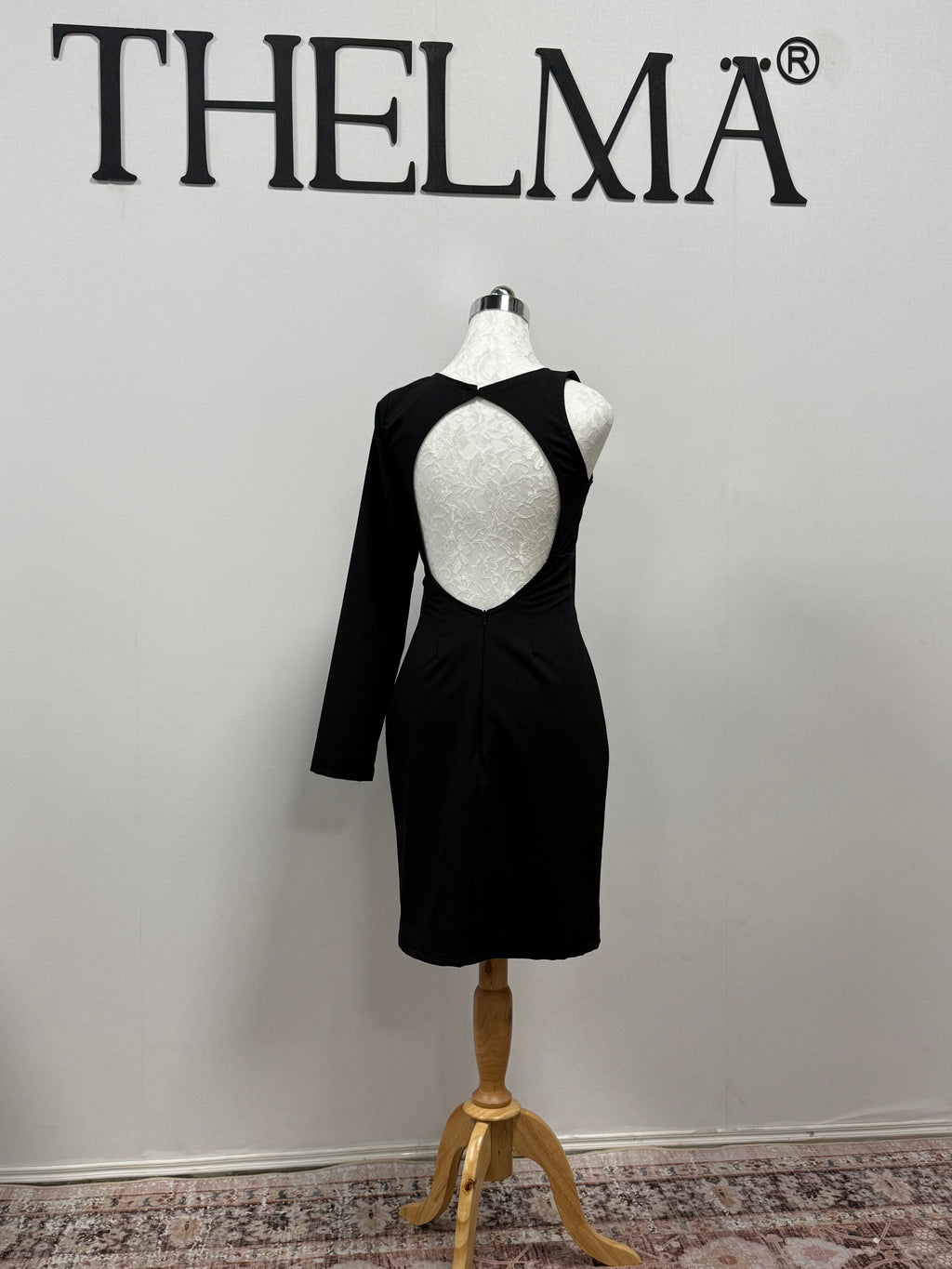 Midnight Cutout Gown