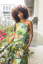 Tropical Eden One-Shoulder
