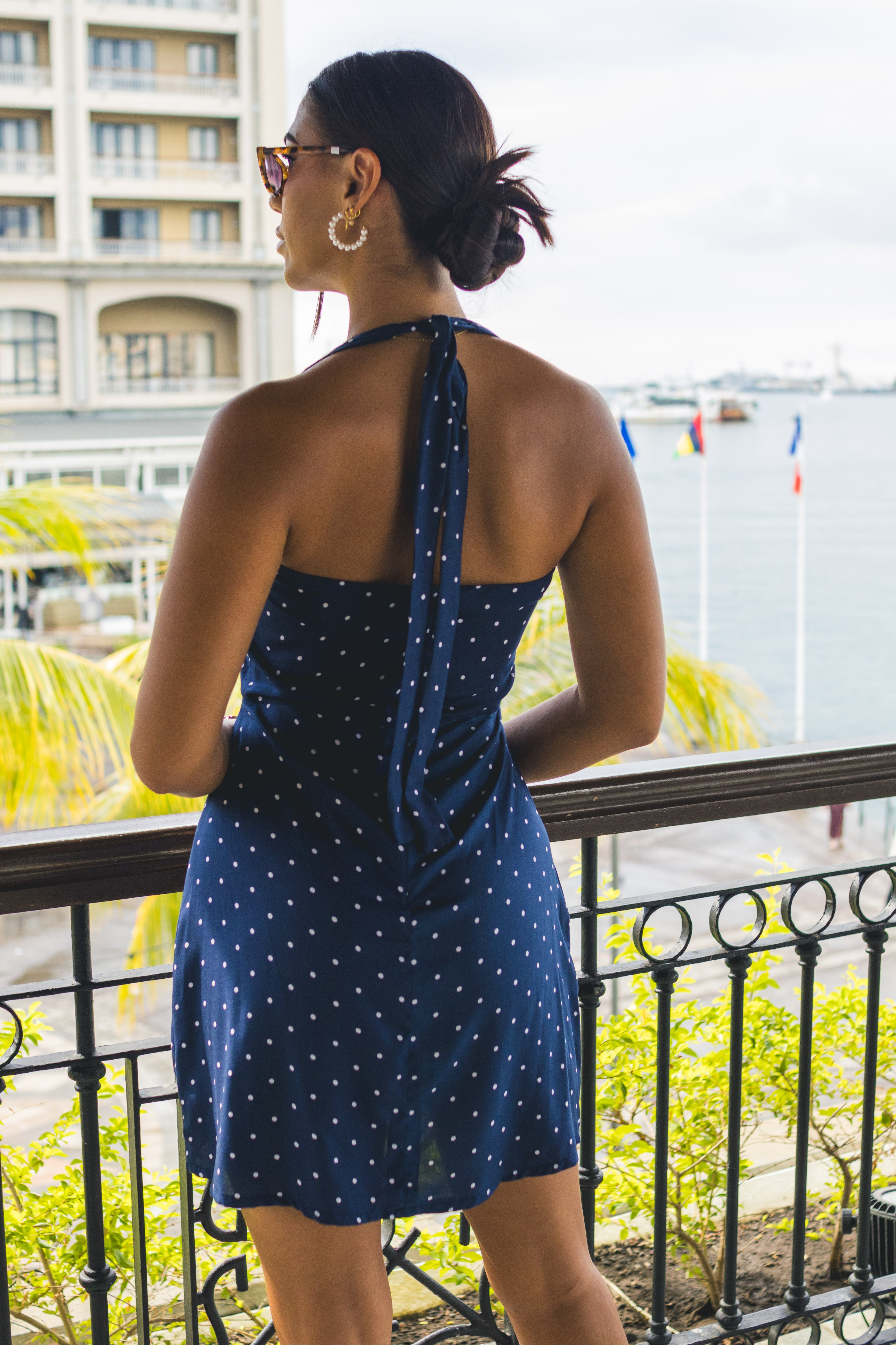 The Polka Muse Mini Dress