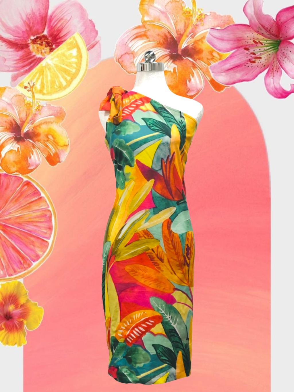 Lumière Tropicale - Linen dress