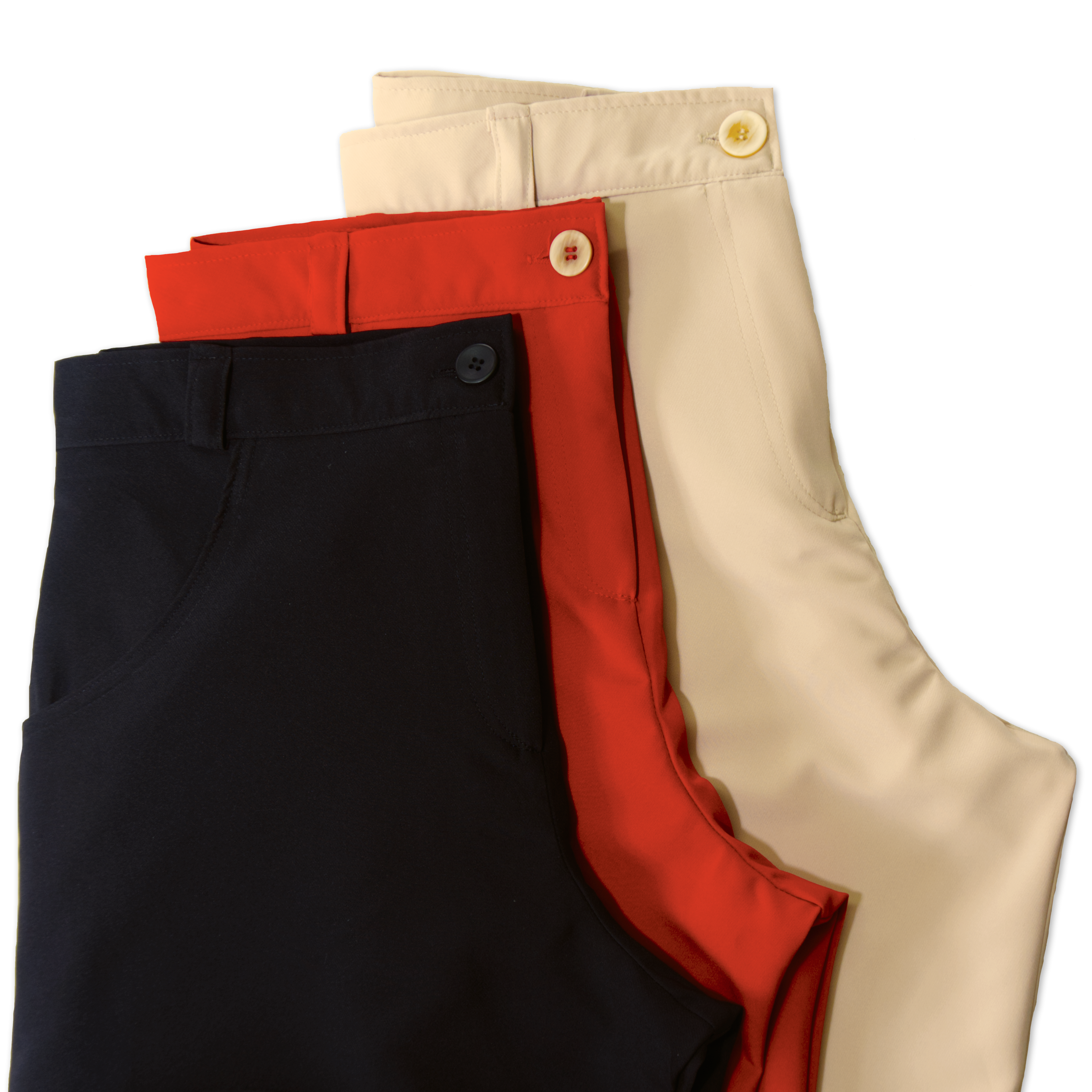 Sleeveless top with tailored trousers