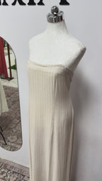 Linen Gold Dress